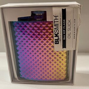 BLKSMITH Oil Slick Hip Flask